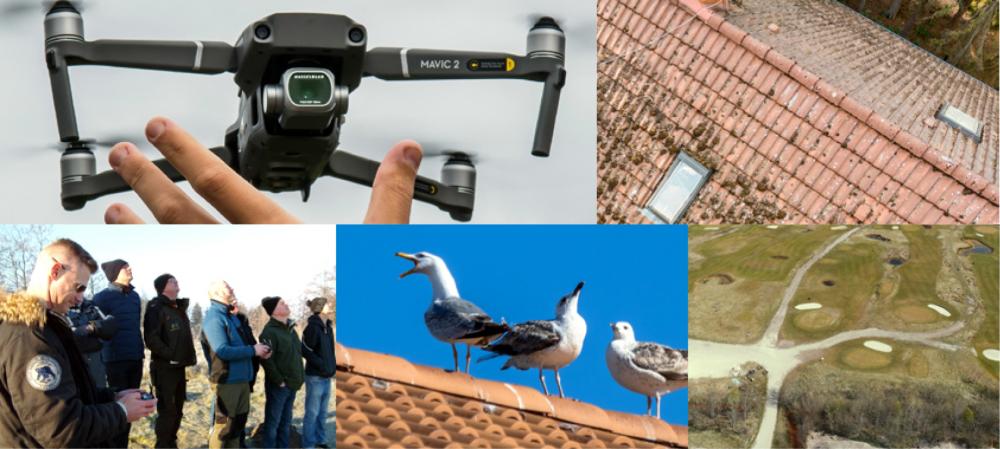 Tag dit dronebevis på Sandmoseskolen, AMU Nordjylland